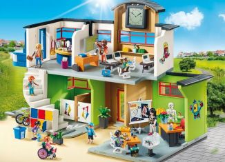 Playmobil - 9453 - Furnished School Building