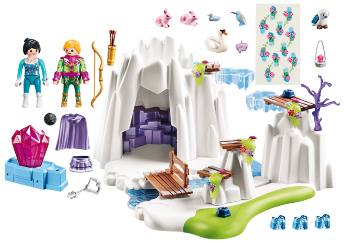 9470 Playmobil Grotte Du Diamant Cristal D'amour 1218 - Jeux
