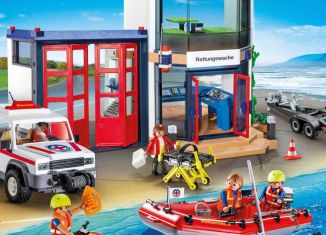 Playmobil - 9533-ger - Water rescue team of the German Red Cross - Detail Playmobil - 9533-ger - Water rescue team of the German Red Cross