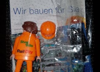 Playmobil - 0000V3-ger - Construction worker with toolbox- SBB
