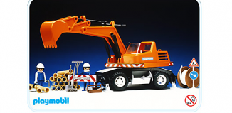 Playmobil - 3472v2 - Excavadora