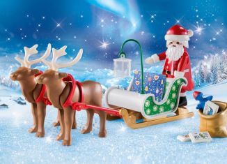 Playmobil - 9496 - Santa's Sleigh with Reindeer