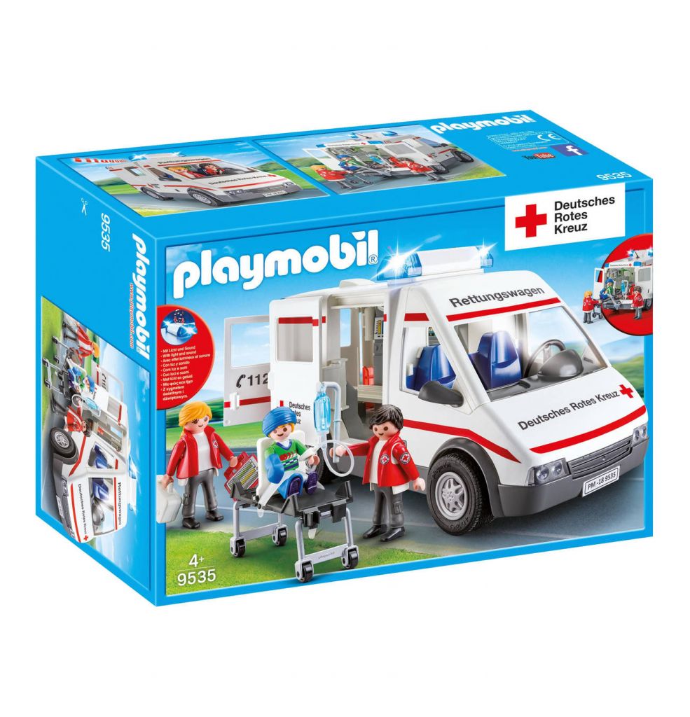 Playmobil 9535-ger - DRK-Rettungswagen - Box