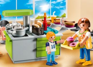Playmobil - 9543 - Family Kitchen Carry Case - Detail Playmobil - 9543 - Family Kitchen Carry Case
