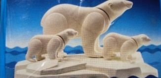 Playmobil - 13248-aur - Polar bears family