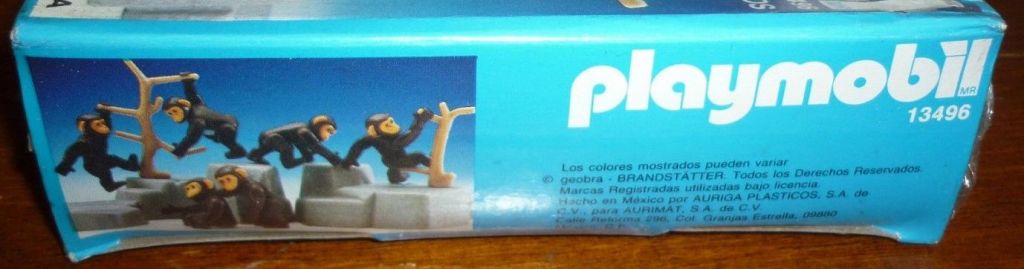 Playmobil 13496-aur - 6 monkeys - Box