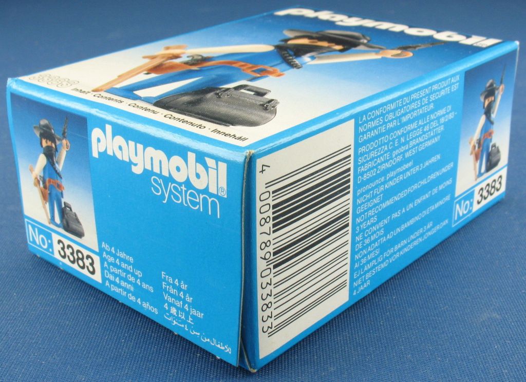 Playmobil 3383v1 - Bandit - Box