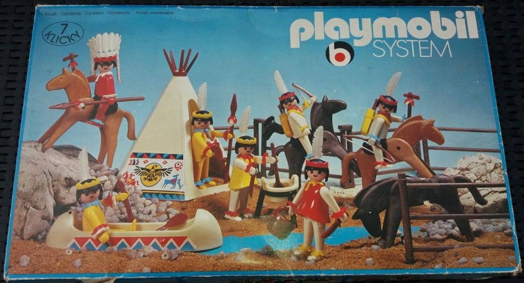 Playmobil vintage indian top/Head of tipi camp 3406 3252 3483 3121