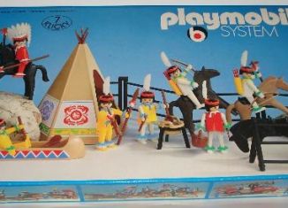 Playmobil - 3406v2 - Indianerlager