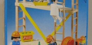 Playmobil - 3492v2 - Bauarbeiter mit Gerüst
