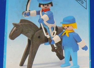 Playmobil - 3582v1 - Union officer and soldier - Detail Playmobil - 3582v1 - Union officer and soldier