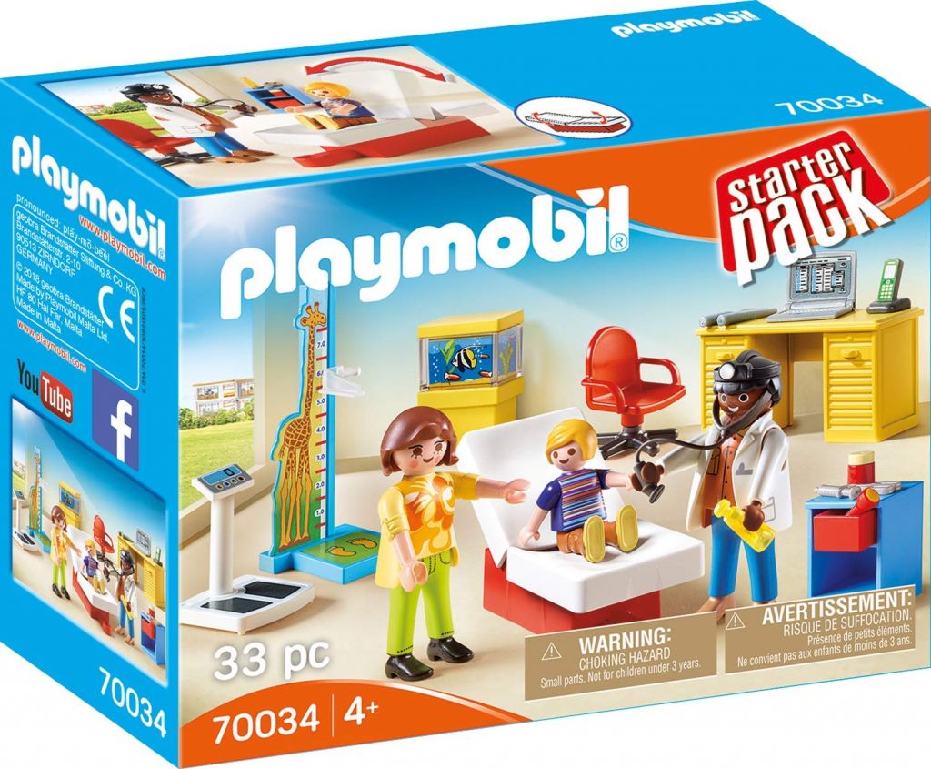 Playmobil 70034 - StarterPack Pediatrician's Office - Box