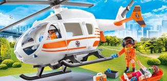Playmobil - 70048 - Helicoptère de Sauvetage