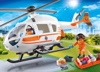 Playmobil - 70048 - Helicóptero de Rescate