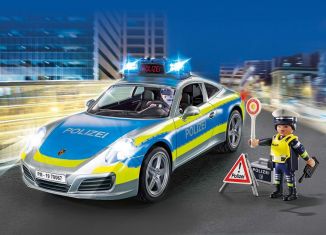 Playmobil - 70067 - Porsche 911 Carrera 4S Policía