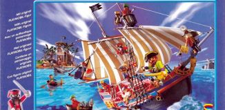 Playmobil - 55254 - Puzzle Piraten mit 200 Teilen und Piraten-Figur