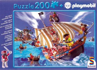 Playmobil - 55254 - Pirates Puzzle 200