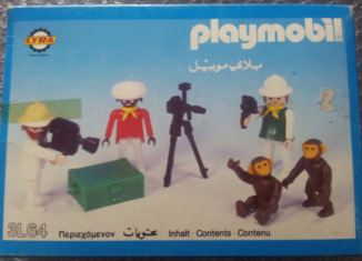 Playmobil - 3L64-lyr - Safari Film-Team
