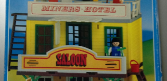 Playmobil - 8008-lyr - Saloon & Miners-Hotel