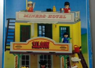 Playmobil - 8008-lyr - Saloon und Minenarbeiter-Hotel