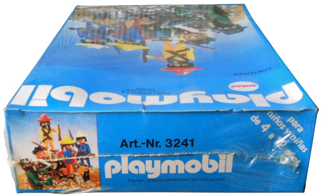 Playmobil 3241v1-ant - Cowboys and Mexicans - Box