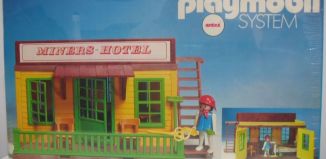 Playmobil - 3426v1-ant - Hôtel des mineurs