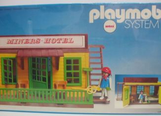 Playmobil - 3426v1-ant - Hôtel des mineurs