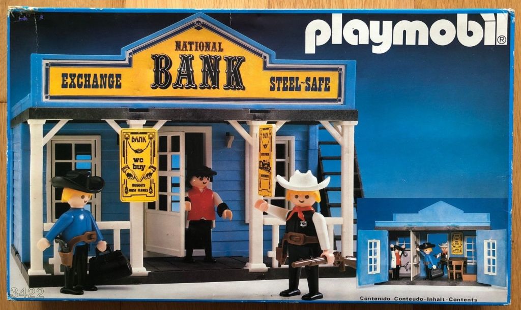 Playmobil Set: 3422-esp - National Bank Klickypedia