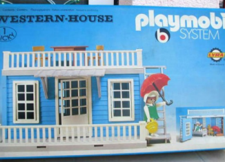 Playmobil - 3421v2-lyr - Maison western
