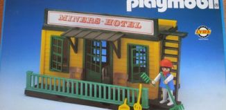 Playmobil - 3426v1-lyr - Hôtel des mineurs
