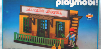 Playmobil - 3426v2-lyr - Hôtel des mineurs