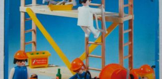 Playmobil - 3492-lyr - Construction Workers and Scaffold