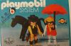 Playmobil - 3L92-lyr - Cow boy & lady with umbrella