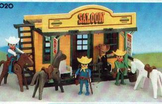 Playmobil - 9020-lyr - Yellow saloon