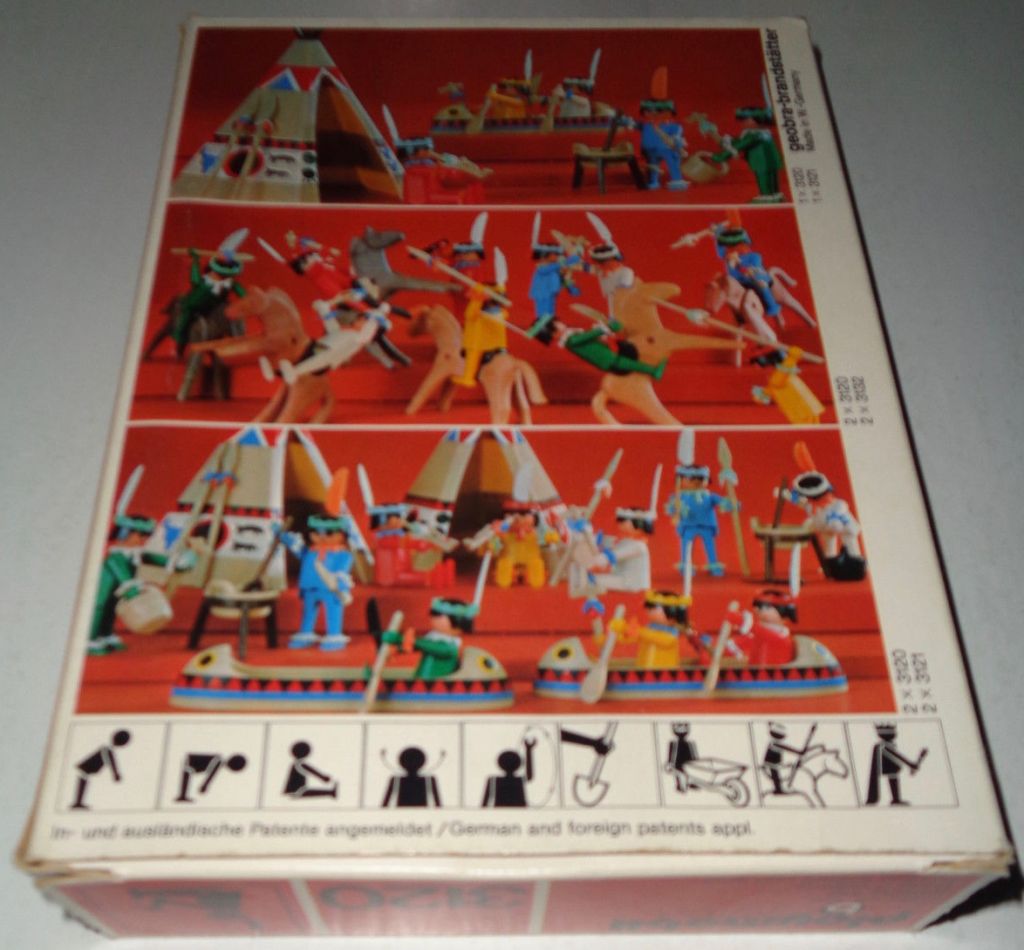 Playmobil 3120s1 - Indians Set - Box