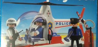 Playmobil - 3144v2 - Hélicoptère de police