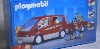 Playmobil - 3213s2v2 - Monospace avec remorque