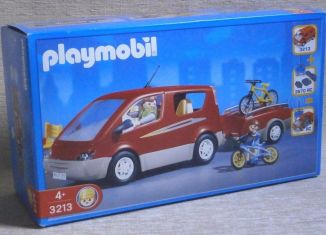 Playmobil - 3213s2v2 - Monospace avec remorque
