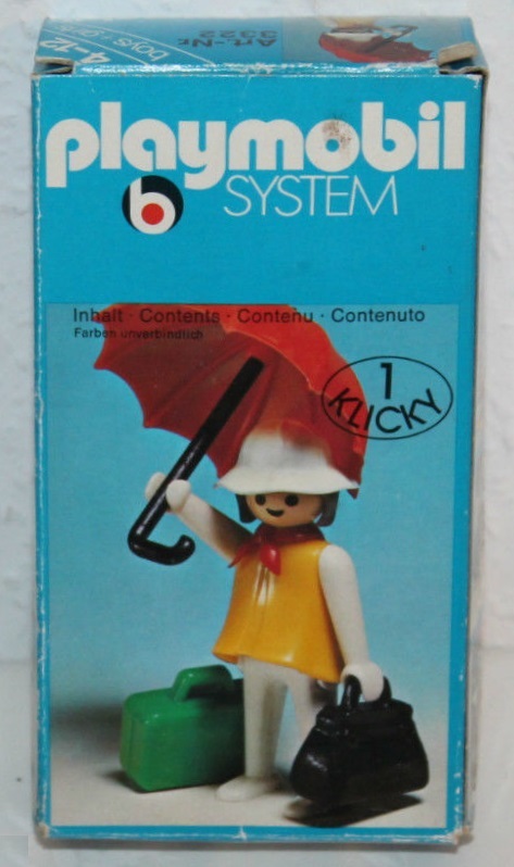 Playmobil 3326 Cavalier. Années 1970 avec sa boite