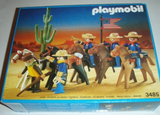 Playmobil - 3485v4 - Cavalerie américaine