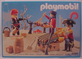 Playmobil - 3794v2 - Piraten mit Spießbraten