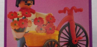 Playmobil - 5400v2 - Vendeur de fleurs , à tricycle