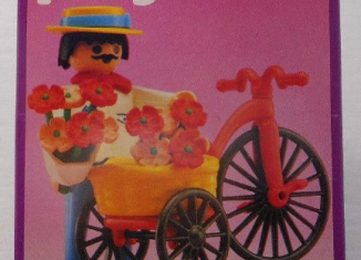 Playmobil - 5400v2 - Vendeur de fleurs , à tricycle