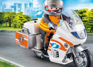 Playmobil - 70051 - Emergency Motorbike
