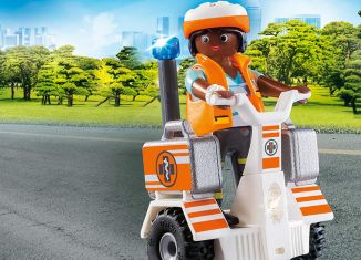 Playmobil - 70052 - Rescue Balance Scooter