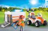 Playmobil - 70053 - Quad with Rescue Trailer