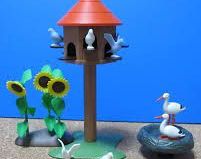 Playmobil - 7027 - Pigeonnier et nid de cigogne