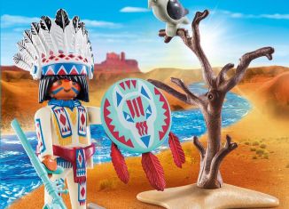 Playmobil - 70062 - Chef de tribu autochtone