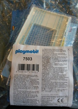 Playmobil 7503 - Camping Trailer - Box