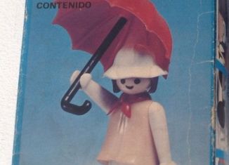 Playmobil - 3322v2-ant - Frau mit Regenschirm